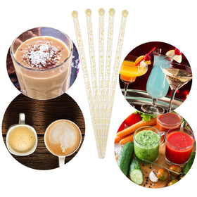ABSOK 18.6 cm plastic stirrer for hot and cold drinks.