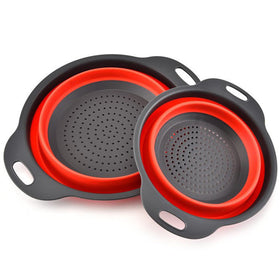 ABSOK two-piece set, camping-friendly, fits small kitchens