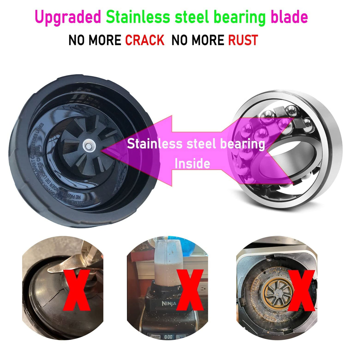 ABTER blade not compatible with 16oz cups; verify model