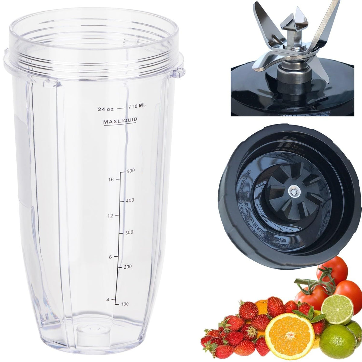 ABTER Nutri Ninja replacement blade improves blending for SS150 and SS151 models