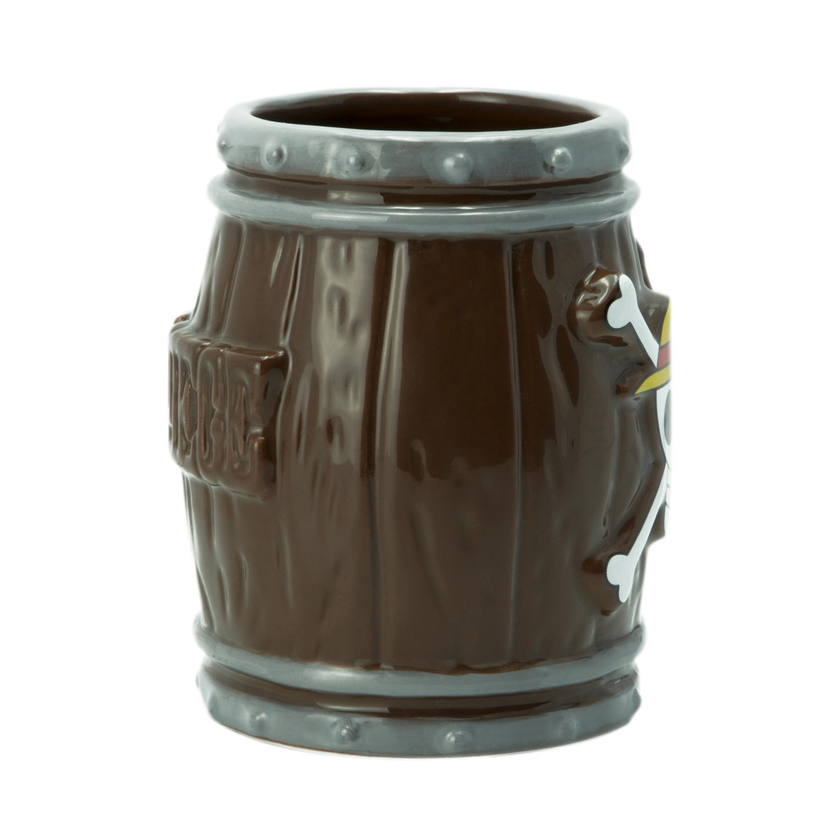 ABYSTYLE premium ceramic drinkware with Straw Hat Jolly Roger for collectors
