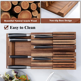 Acacomft standard-drawer size fits most kitchens and drawers.
