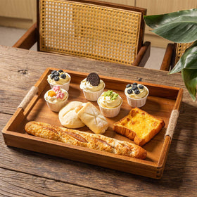 ACBORN Gift-ready serving tray as a thoughtful holiday present.