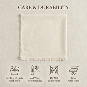 ACCENTHOME napkins on casual table, versatile for everyday meals