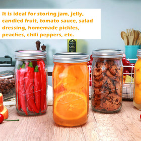 Accguan 32oz jar for pickling and fermentation at home.