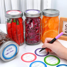 Accguan jar stores sauces and dressings, keeping flavors organized.