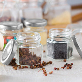 Accguan microwave-safe glass jar for quick reheating of small treats