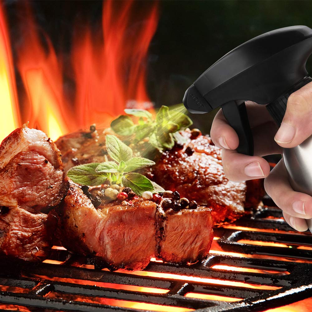 Accmor spray bottle for olive oil and vinegar ideal for grilling and marination