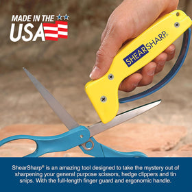 ACCUSHARP reversible carbide blades extend tool life with simple flip.