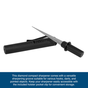 Includes holster pocket clip for safe storage during outdoor adventures.
