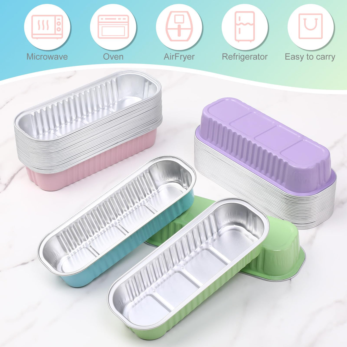 Acellegic pink spoons included for tidy portioning and serving.