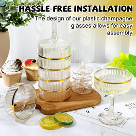 Acellegic detachable mouth and base design for easy storage.