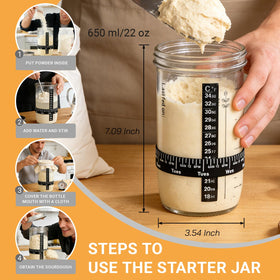 Acessorz bread paper bags help keep dough portions neat and ready.