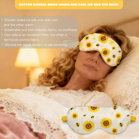 Acessorz sunflower portable mirror for quick touch-ups on the go