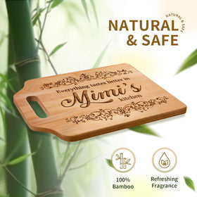 AceThrills Mimi serving board with cheese and fruits, versatile piece for entertaining and daily snacking.