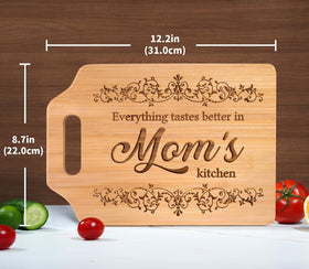 AceThrills Mothers Day gift cutting board offers a thoughtful kitchen keepsake.