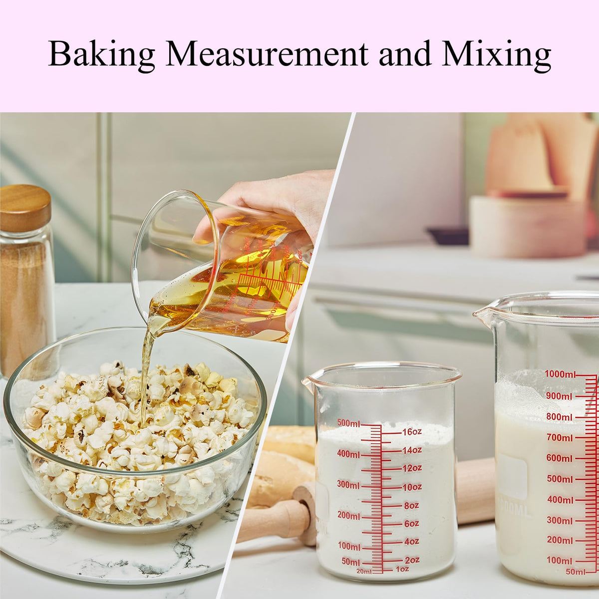 Ackers BORO3.3 dishwasher-safe glass; hand washing preserves markers.