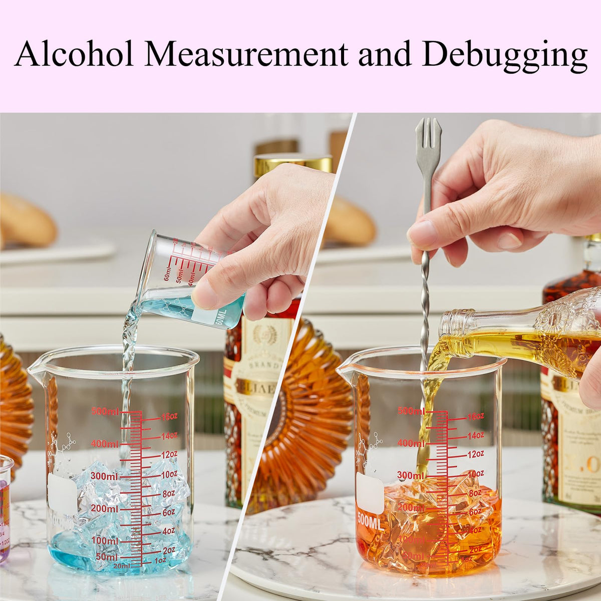 Ackers BORO3.3 dual ml and oz scales support versatile kitchen use.