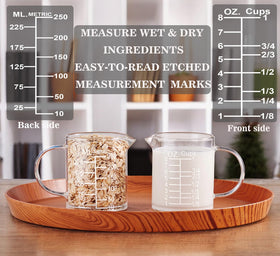 Ackers BORO3.3 borosilicate glass withstands hot and cold temperatures.