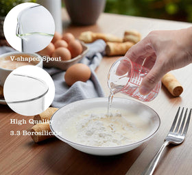 Ackers BORO3.3 V-shaped spout enables straight pours with minimal drips.