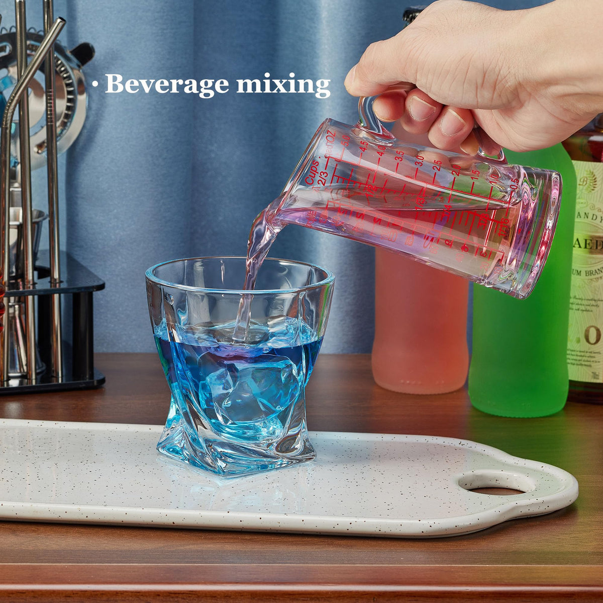 Ackers glass measuring cup is dishwasher safe for easy cleanup