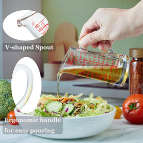 Ackers tempered-glass measuring cup for durability and daily use