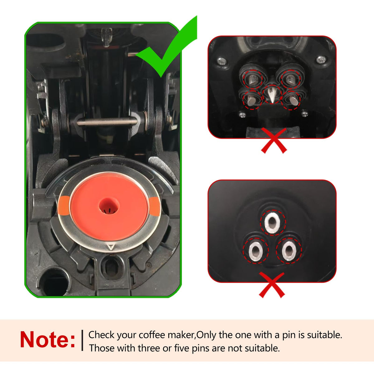 ACOFEM reusable K cup top view highlighting lid and mesh