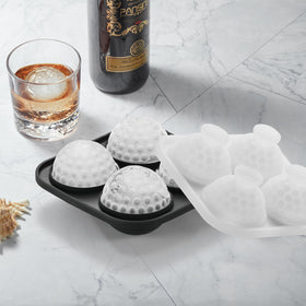 ACOOKEE large 2.2-inch spheres ice tray designed for cocktails and whiskey.