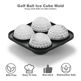 ACOOKEE novelty golf ice mold for drinks, reducing melt and preserving flavor.