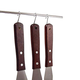 Acronde spatula set with wooden handles for comfortable grip and versatility.