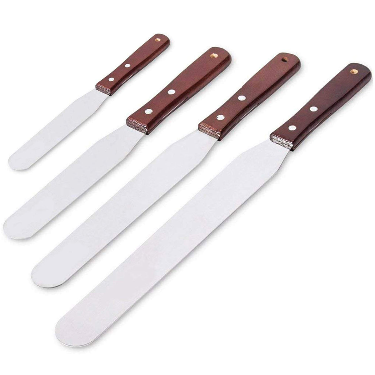 Acronde 4-inch straight icing spatula for precise frosting and detailing.