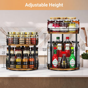 Across-Star 360-degree spinning lazy susan enabling effortless reach.