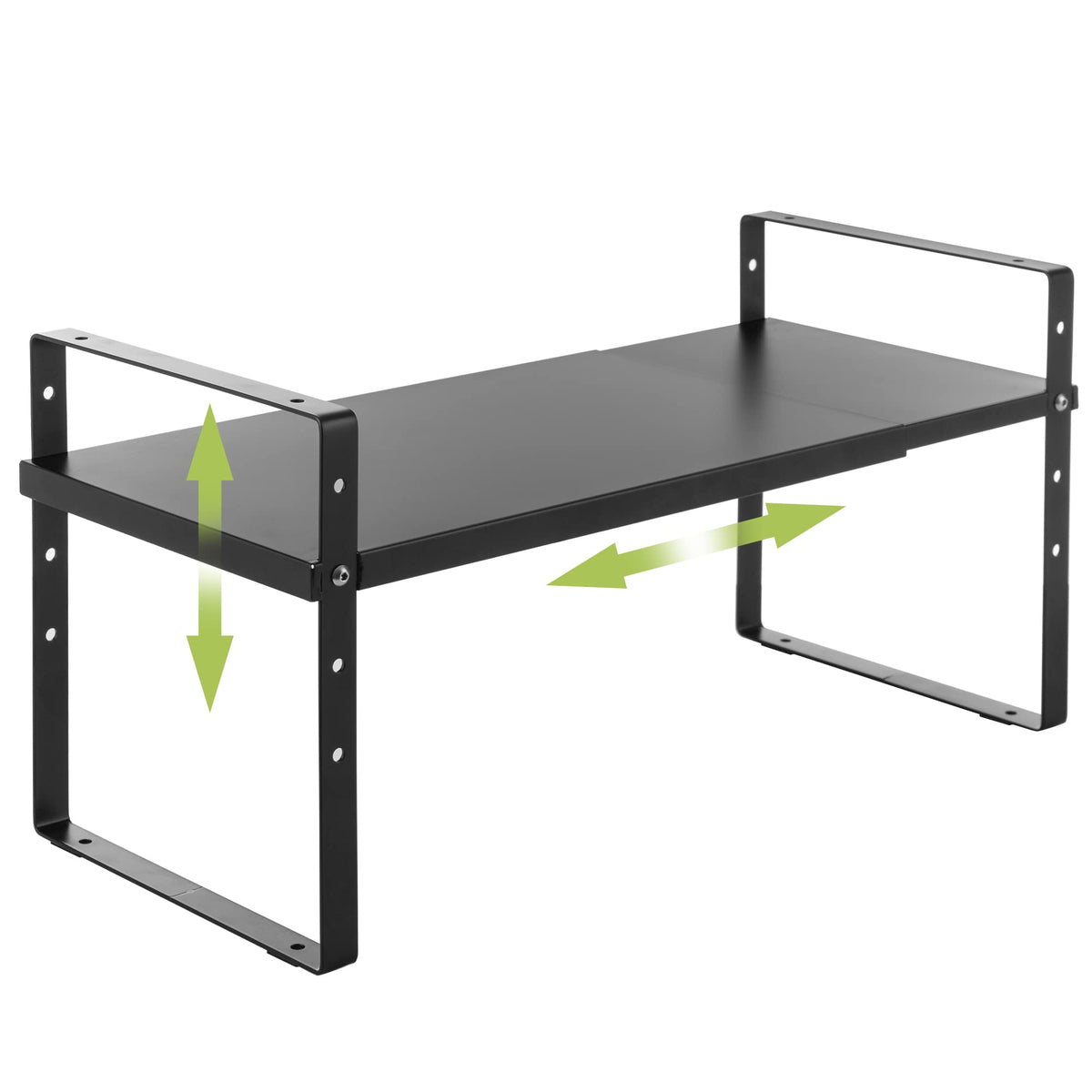 Across-Star Expandable Cabinet Shelf extended length for flexible counter space