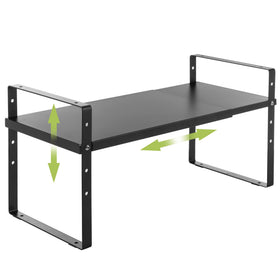 Across-Star Expandable Cabinet Shelf extended length for flexible counter space