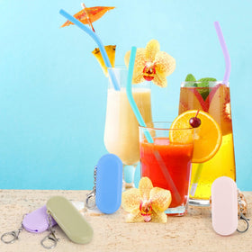 Acshio adjustable-length straw, customize to fit your cup.