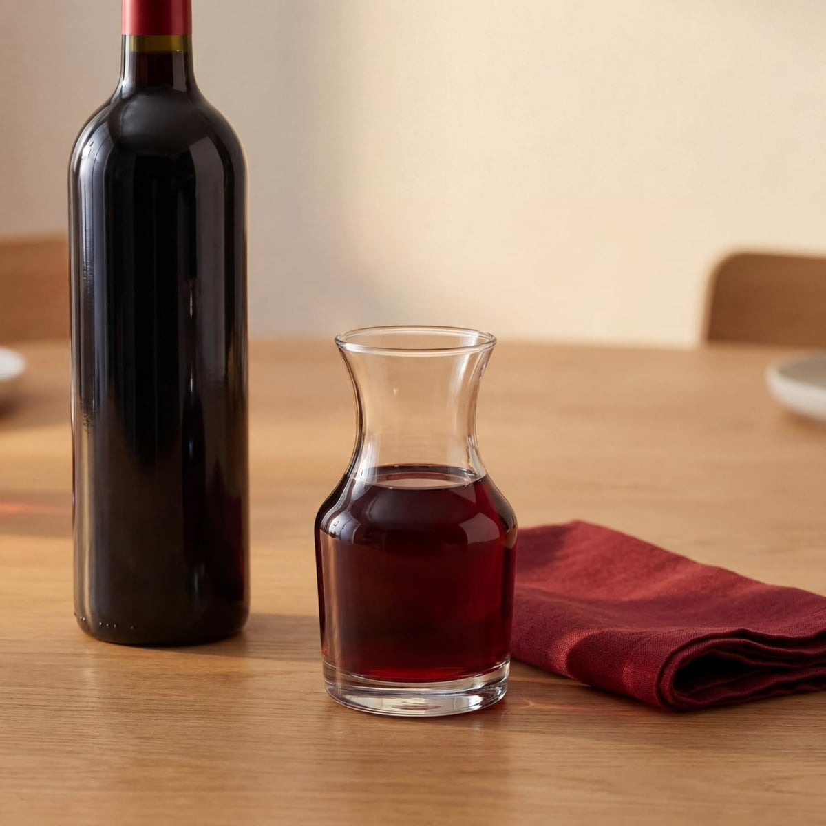Acshio champagne and juice carafes for breakfast or service