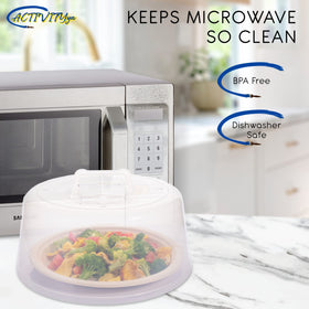 ACTIVITYYA BPA-free dish dome keeps meals safe and reusable.