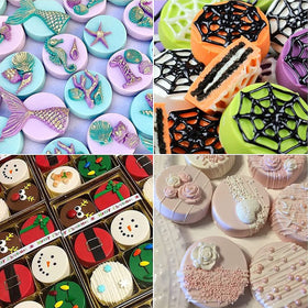 Actvty oven-safe silicone molds resist heat and cold for versatile creations.