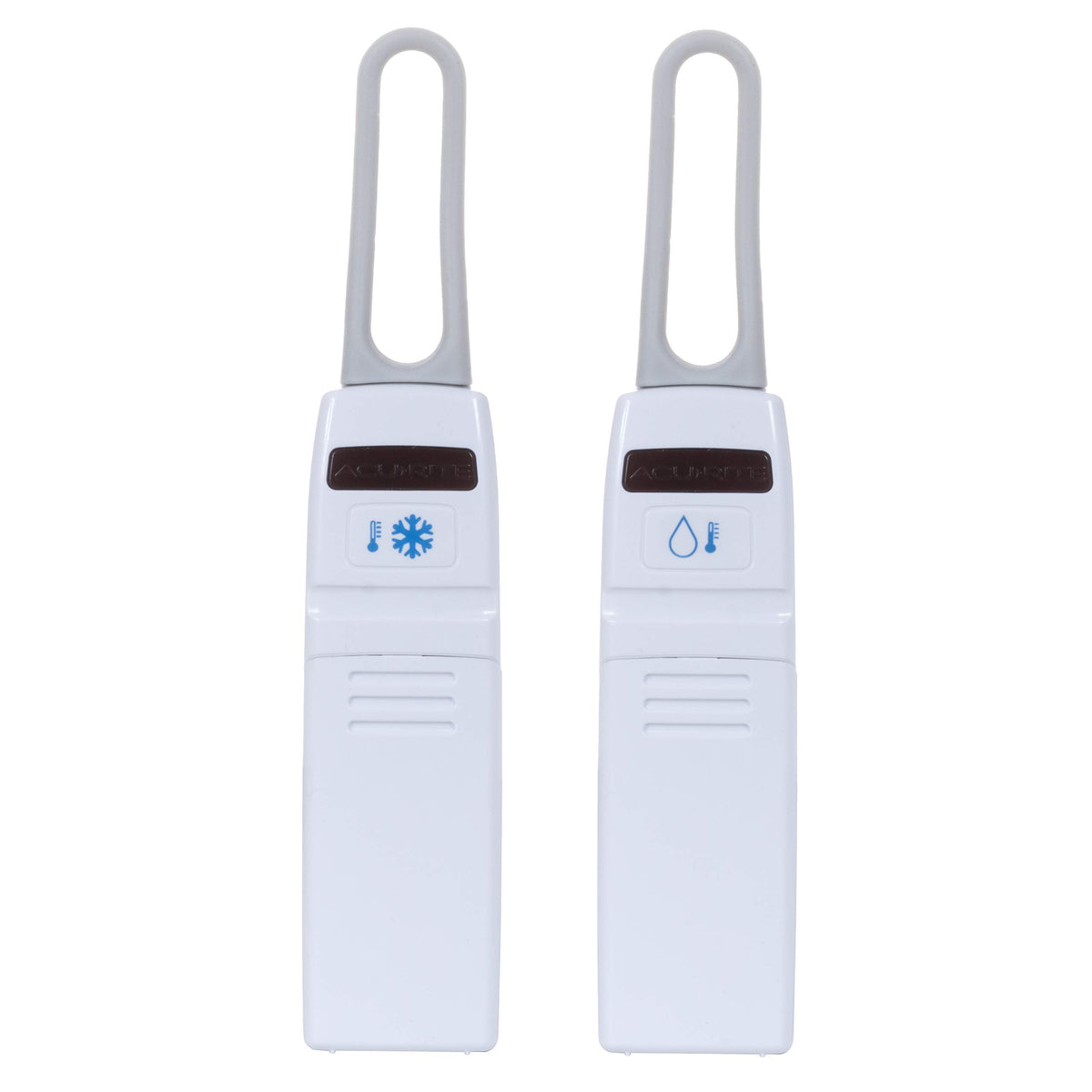 AcuRite silicone straps and suction cups securing sensors inside for stable readings.