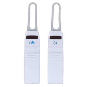 AcuRite silicone straps and suction cups securing sensors inside for stable readings.