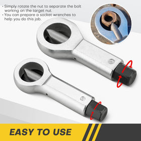 Acymner 22-27mm extractor handles hefty corroded nuts.