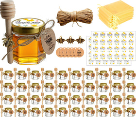 Adabocute honey pot 1.5oz with dipper in display for gifting
