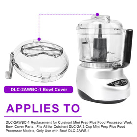 Transparent design of the Adabuing lid allows easy monitoring during processing.