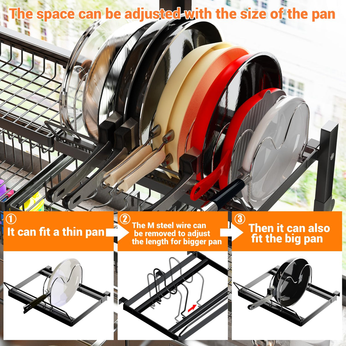 ADBIU adjustable height-length design adapts to various sink configurations.