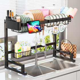 ADBIU over-the-sink rack with extendable length for flexible fit