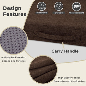 AddGrace recliner cushion washable cover with long zipper for cleaning.