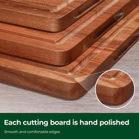 ADMKERS reversible cutting boards for serving and prep.