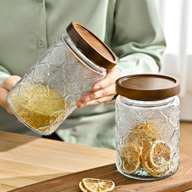 Adodeen thickened lead-free glass for durable kitchen storage.