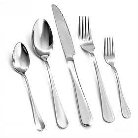 Adreva 20-piece silverware set overview for stylish home dining.