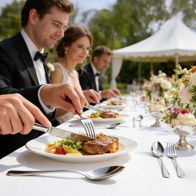 Adreva stainless steel finish highlights easy cleaning after meals.